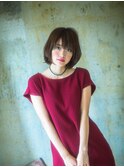 丸みエレガントボブ☆20代30代40代50代