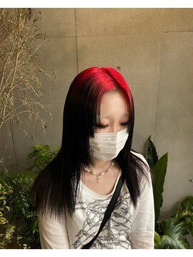 ヴァーディ オモテサンドウ(Vardy omotesando) roots/ルーツカラー 赤 黒 落とせる黒染め