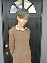 カフネ(cafune)&nbsp;ダブルカラーツーブロショートボブ