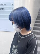 アソビセカンド 原宿(ASOBI 2nd)&nbsp;色落ちかわいい　ネオウルフ　ネイビーブルー　ブルージュ