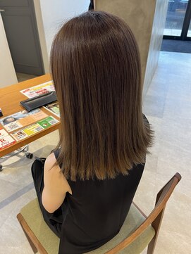 サラビューティーサイト 志免店(SARA Beauty Sight) 【あんstyle】春カラーにチョコレートブラウン！