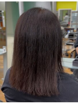 テラス 古河店 ワンレングスカット