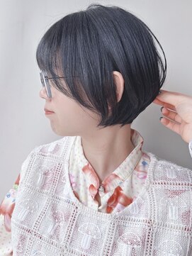 モリオフロムロンドン 原宿本店(morio from London) 【morio 原宿】★骨格矯正ショートボブ　似合わせカット★