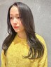 【夏のうねり対策】カット＋顔まわりストレート￥9980~