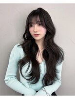 リッカ(LICCA)&nbsp;【RINA】グレージュ×韓国レイヤー☆ウェーブ巻き