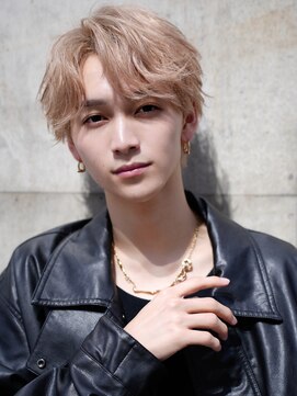 エンバイリップス(eN_ by LIPPS) ミルクティーフェザーセンターパート