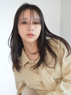 ソイクフ 四条大宮店(SOY-KUFU) レイヤーエアリーセミロングスタイル