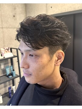 ブルニール 中崎町(BLEUNIR) フェザーパーマ/ニュアンスパーマ/センターパート