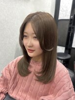 ピリオド 蒲田(Period.) 髪質改善/オリーブカラー/ブリーチなしカラー/蒲田/近藤