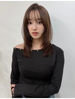 レミエ ダイカンヤマ(lemiie)&nbsp;ストレートタッチのナチュラルなミディアムハイレイヤー