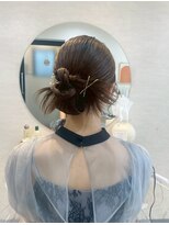 モト 船橋(moto)&nbsp;ヘアセット/お呼ばれアレンジ/ロングヘア/韓国/船橋/京成船橋