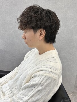 MEN’S HAIR/波巻ツイストスパイラル/フェザーパーマ/太田
