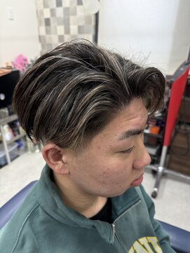 フルツーブロックスキンフェードスタイル