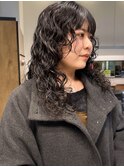 ロング スパイラルパーマ ウエーブパーマ