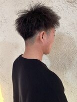 プリモ ココ 鍋島店(Primo coco.)&nbsp;刈り上げ ツーブロック スパイキーショート 短髪 メンズカット