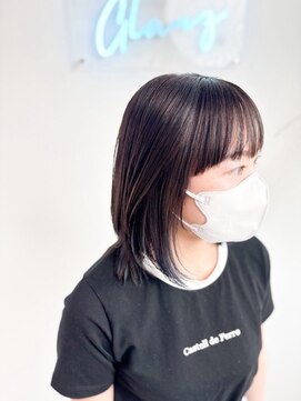 グランツ(GLANZ) GLANZ_黒髪/小顔/オリーブグレー/ココアベージュ