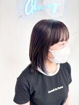 グランツ(GLANZ) GLANZ_黒髪/小顔/オリーブグレー/ココアベージュ