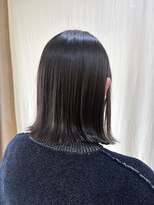 ココカラヘアー ニコ(cococara hair nico)&nbsp;切りっぱなしミディアム/髪質改善/縮毛矯正