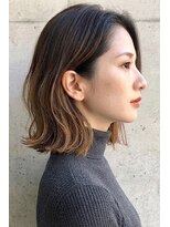 レム(Rem.)&nbsp;ぱつっと長めボブ/大人女性/OLさん/20代/30代/40代/50代/メンズ