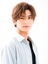 メンズイケメンパラダイス(Men'sイケメンパラダイス)&nbsp;Men'sセンターパートダブルカラー/曲がる縮毛矯正/眉毛