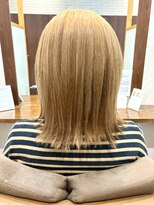 ブリスバイナチュラル(Bliss by Natural) 一度は挑戦したい!ハイトーンカラーで美シルエットボブ /ツヤ感