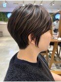 顔型別ヘアスタイル/似合わせ診断/ショートボブ/小顔