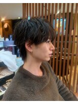 バグスドゥア(Bagus dua) 波巻きツイストスパイラルメンズマッシュ3.12