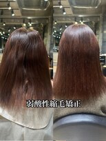 エノア 表参道(ENORE) 【弱酸性縮毛矯正】でツヤツヤストレート