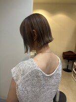 ウニレ バイ センス(unire by sense)&nbsp;【切りっぱなしボブ】に合うナチュラルなハイライトカラー