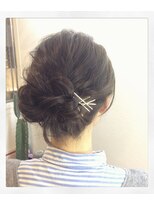 クラリス(craliss) 三つ編みシニヨンアレンジ