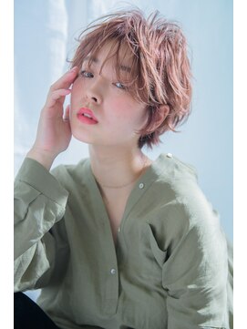 ネオリーブ ジューク 日吉店(Neolive JuQ) 【日吉 neoliveJuQ】ハイライト　フリンジバング　グレージュ