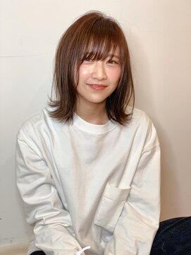 e.m.a プレミアムビューティーサロン 栄駅店(e.m.a PREMIUM BEAUTY SALON) 軽め外ハネボブ