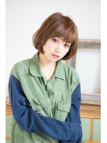 リア シェリム(Ria cherim) 【Ria 目黒 白金】丸みショートボブ