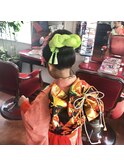 七五三の着付け＆日本髪