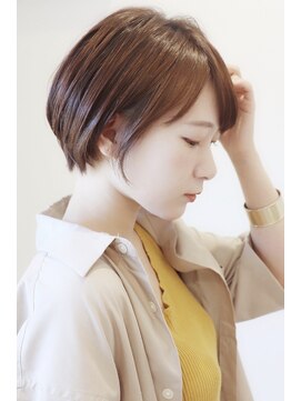 アイ(I.) 30代40代の大人女性におすすめ前下がりショートボブ　川口