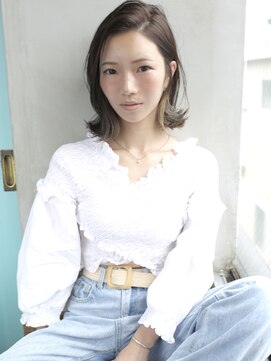 バース(BIRTH) 天神【BIRTH】かき上げAラインミディ×インナーカラー　3