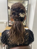 ハノン バイ リンクス 大宮(Hanon by LINKTH)&nbsp;ヘアアレンジ/ローポニー/編みおろし