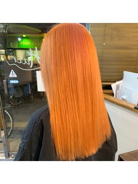 ルートヘアー(Root Hair) アクリルオレンジ