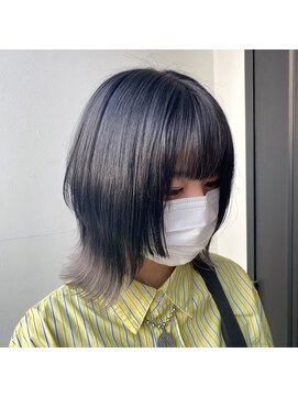 ヘアスタジオ アルス 御池店(hair Studio A.R.S) ウルフ × シルバーインナーカラー