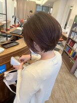 ブロッサム 東中野店 20代30代40代ミニボブ小顔美肌ストレート丸み