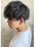 ツイスト_ツイストスパイラルパーマ_マッシュ