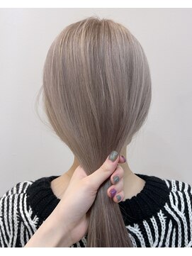 リノショアーズ 元町店(RINOSHORES) メルティカラー/ベージュピンク/ロングレイヤー