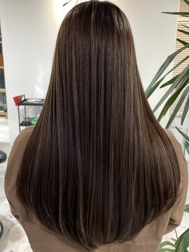 ジルブラン 横浜関内(JIL BLAN) ミルクティーベージュダブルカラーハイライトバレイヤージュ