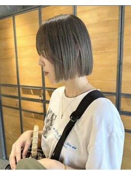 キーン 立川店(keen) 【keen×田中】ブリーチありグレージュ