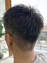 ヘッズ 本八幡店(HEADS)&nbsp;MEN'S HAIR  センターパート　ツイストスパイラル　コンマヘア