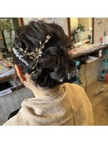 ラ ブレス ヘアーサロン&nbsp;ボブのアップスタイル