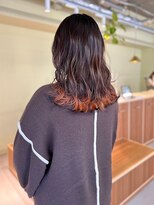 スペシャルオオサカ 難波店(Special OSAKA)&nbsp;【Special OSAKA】エンドカラーアプリコットオレンジベージュ