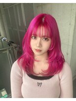 ガルボ ヘアー(garbo hair) #ガルボ#ハイトーン#エクステ#ブリーチ#プルエクステ#10代#20代