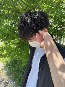 ダスティ穂高店 メンズパーマ＿スパイラルパーマ＿メンズカット