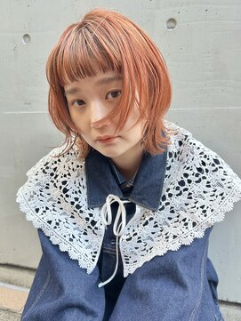 アンリ(Henri) 【かしむら】ブリーチ/ブリーチカラー/ケアブリーチ/暖色カラー